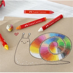 Zsírkréta 12db-os Faber-Castell háromszög alakú test