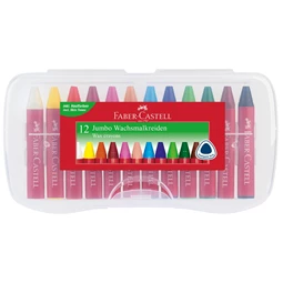 Zsírkréta 12db-os Faber-Castell Jumbo vastag