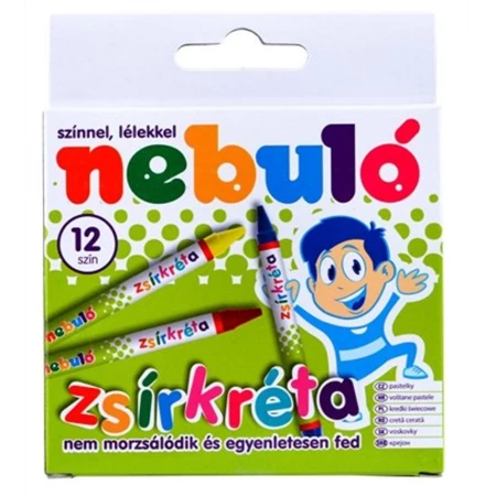 Zsírkréta 12db-os NEBULÓ