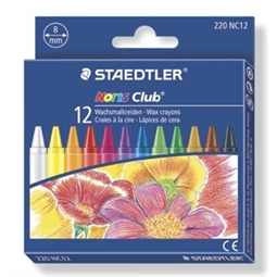 Zsírkréta 12db-os STAEDTLER Noris Club 8mm vastag