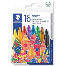 Zsírkréta 16db-os STAEDTLER Noris Club 8mm vastag