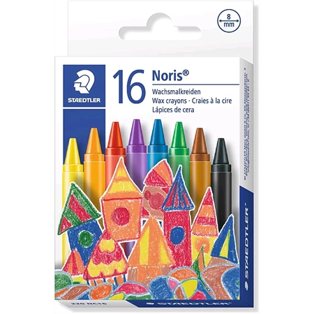 Zsírkréta 16db-os STAEDTLER Noris Club 8mm vastag