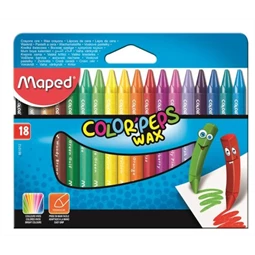 Zsírkréta 18db-os  MAPED Color`Peps Wax