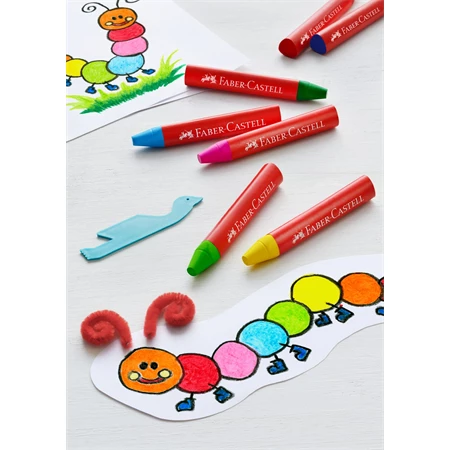 Zsírkréta 24db-os Faber-Castell Jumbo vastag