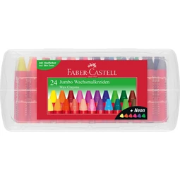 Zsírkréta 24db-os Faber-Castell Jumbo vastag