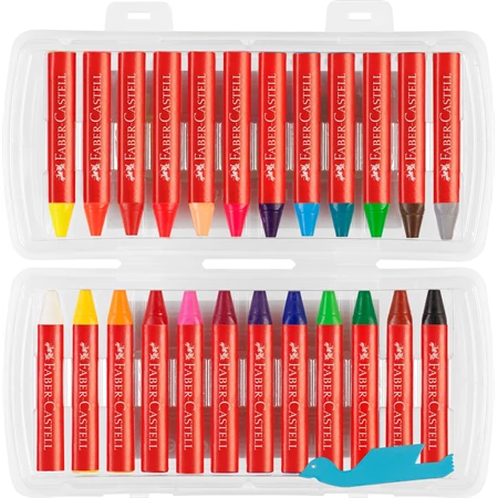 Zsírkréta 24db-os Faber-Castell Jumbo vastag