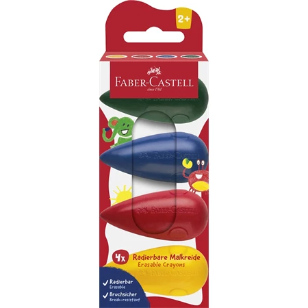 Zsírkréta 4db-os Faber-Castell  marokkréta kicsiknek