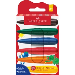 Zsírkréta 6db-os Faber-Castell  marokkréta kicsiknek