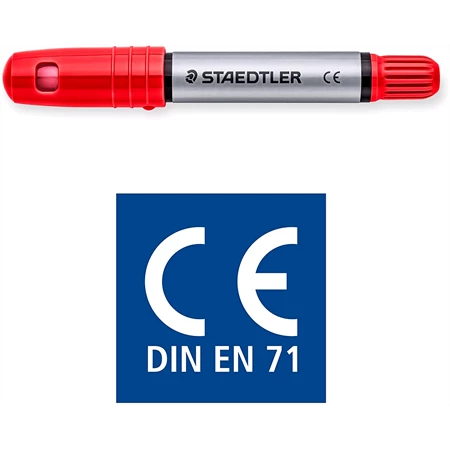 Zsírkréta 6db-os STAEDTLER Noris Club zselés basic színek 12 mm vastag