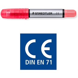 Zsírkréta 6db-os STAEDTLER Noris Club zselés, glitteres csillogó színek