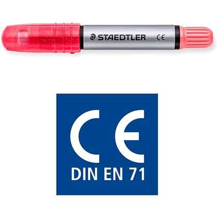 Zsírkréta 6db-os STAEDTLER Noris Club zselés, glitteres csillogó színek