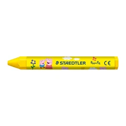 Zsírkréta 6db-os STAEDTLER „Noris® junior 224” hatszögletű, jumbo,  Peppa malac minta, 6 szín