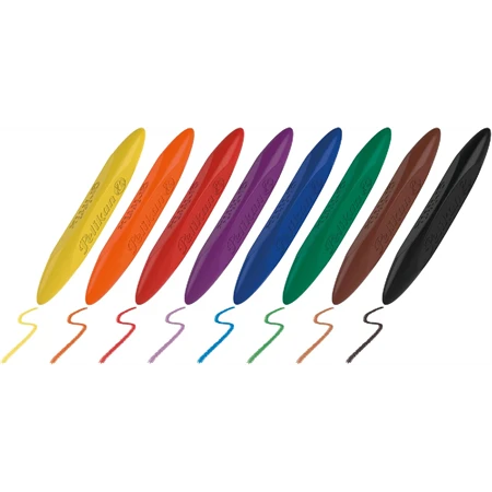 Zsírkréta 8db-os PELIKAN Griffix háromszögletű