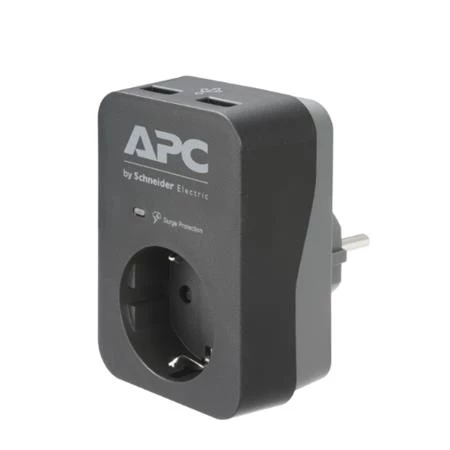 Aljzat, USB 2 csatlakozó, túlfeszültségvédelemmel,  APC