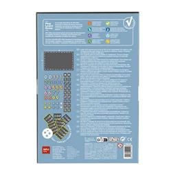 készségfejlesztő APLI Mágneses készlet, APLI Kids 51db magnets szám + 28 x 18cm-es mágneses tábla + 15 feladatlap